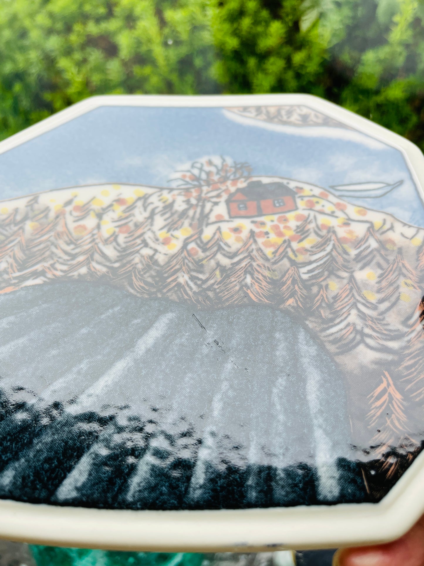 Arabia/アラビアx フィンエアー/Helja Liukko-Sundström/ヘルヤ リウッコ スンストローム/ウオールプレート/Ruska/秋