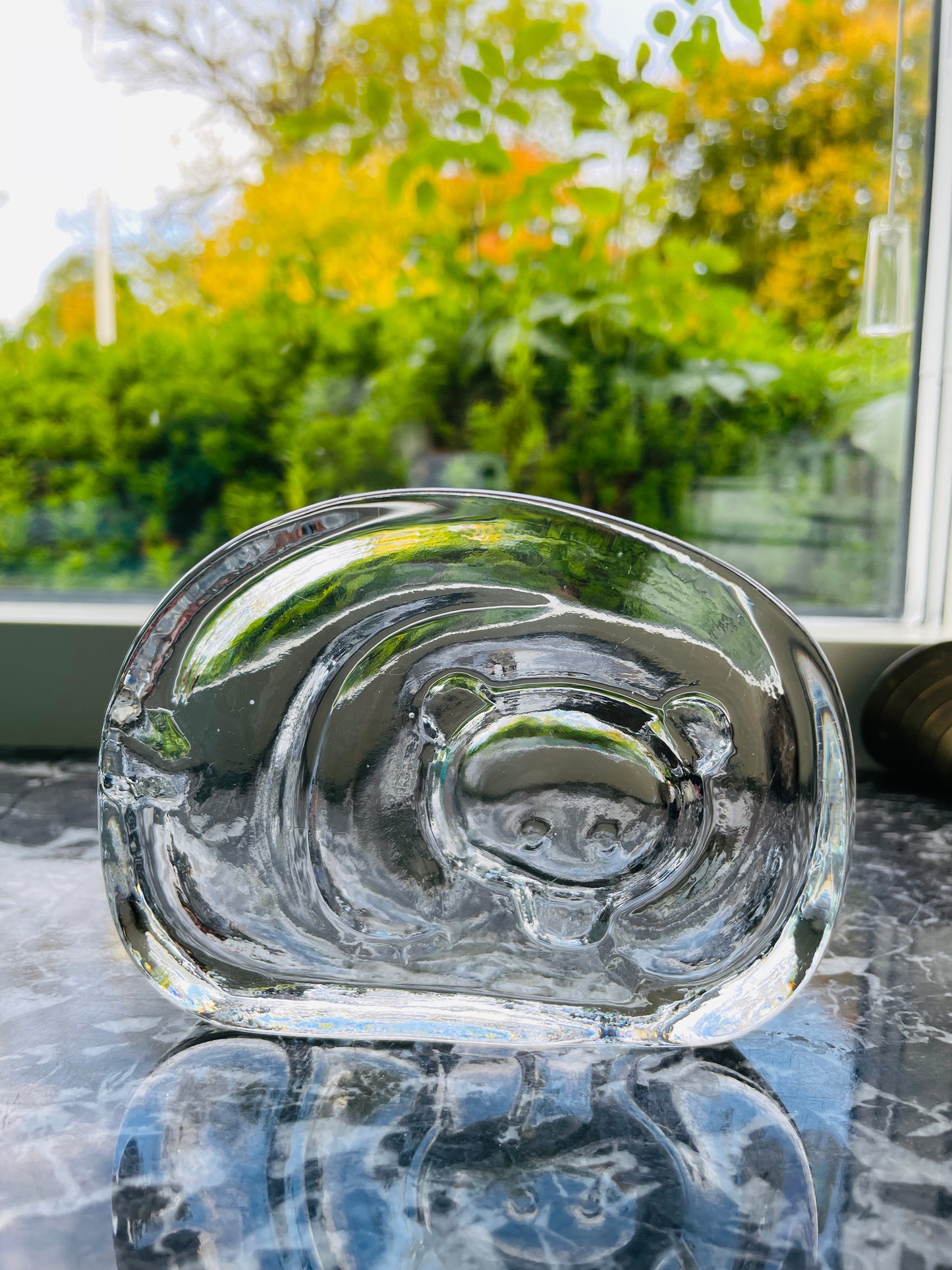 iittala/イッタラ/Jorma Vennola/ヨルマ.ベンノーラ/Björn/ガラスのクマさんのオブジェ