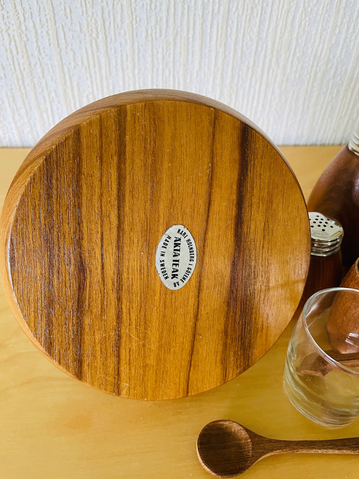 Karl Holmberg/カール.ホルムベリ/卓上スパイスポットセット/持ち手ハンドル付き