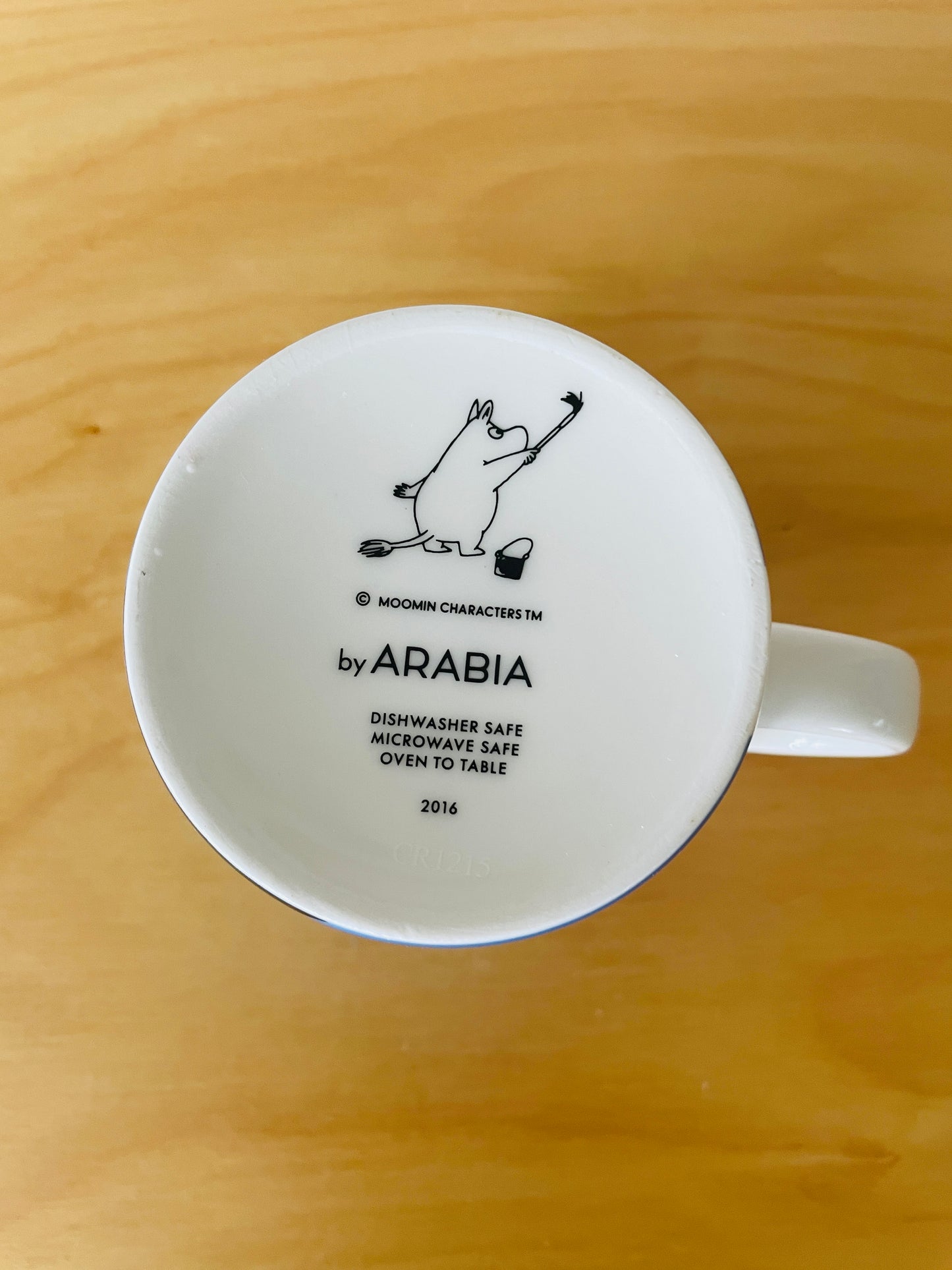 Arabia/アラビアMoomin Mug/ムーミンマグカップSpecial Produkt/Håll Vatten ren/海を綺麗にしようキャンペーン
