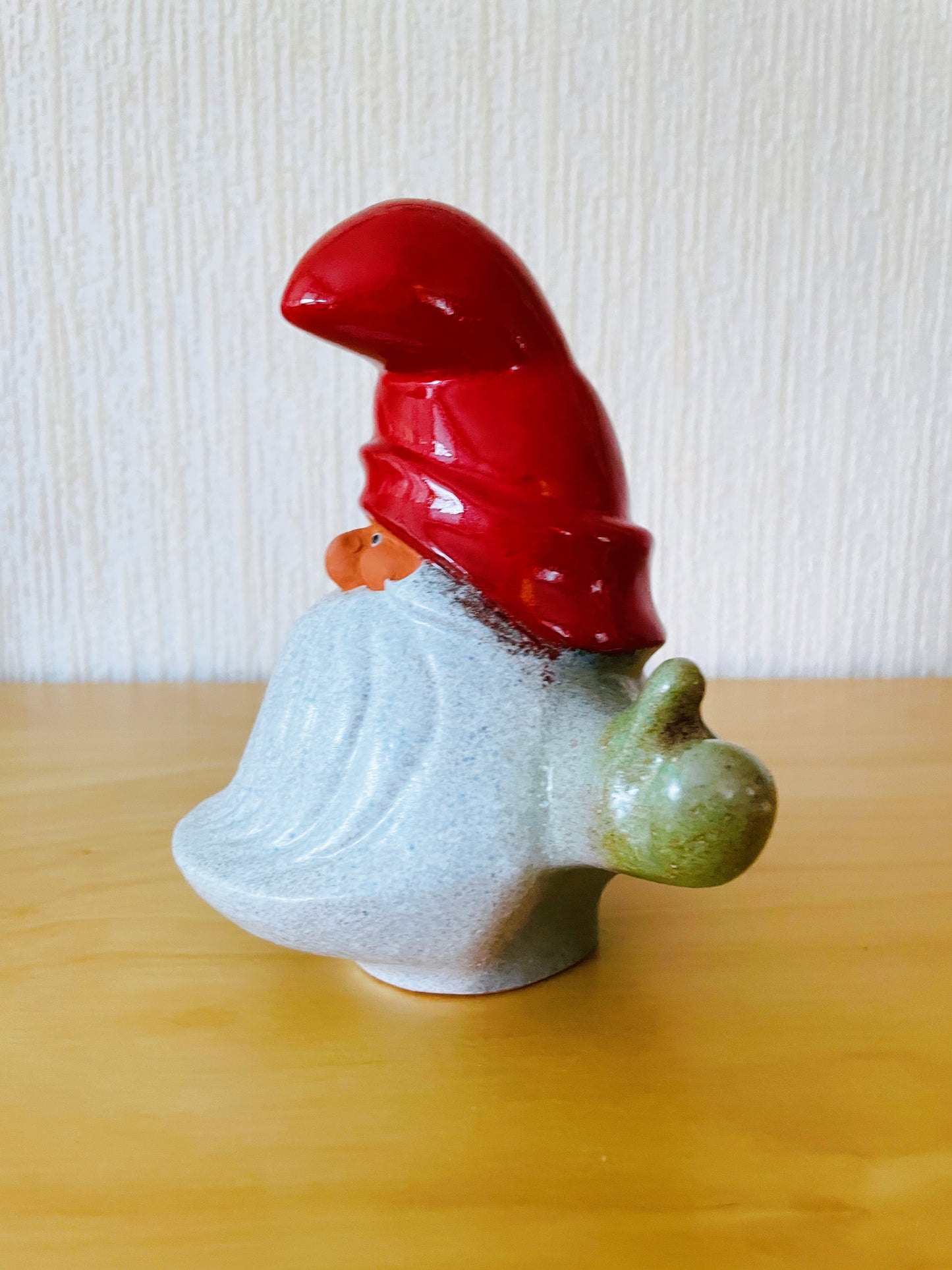 Nittsjö Keramik/ニットシュー/Tomte/お髭のりっぱなトムテのオブジェ