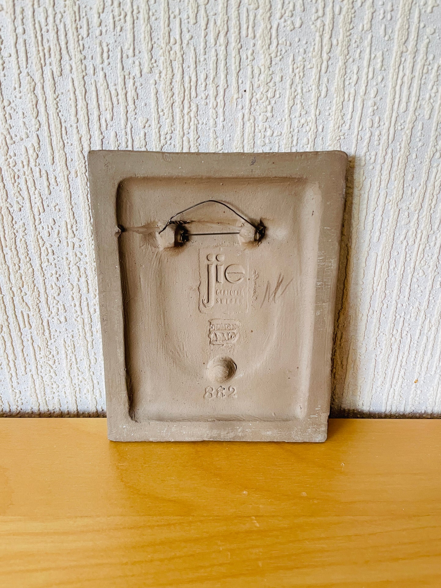 Jie Gantofta/Jie Gantofta/Ceramic Plaque/Lily of the Valley Flower