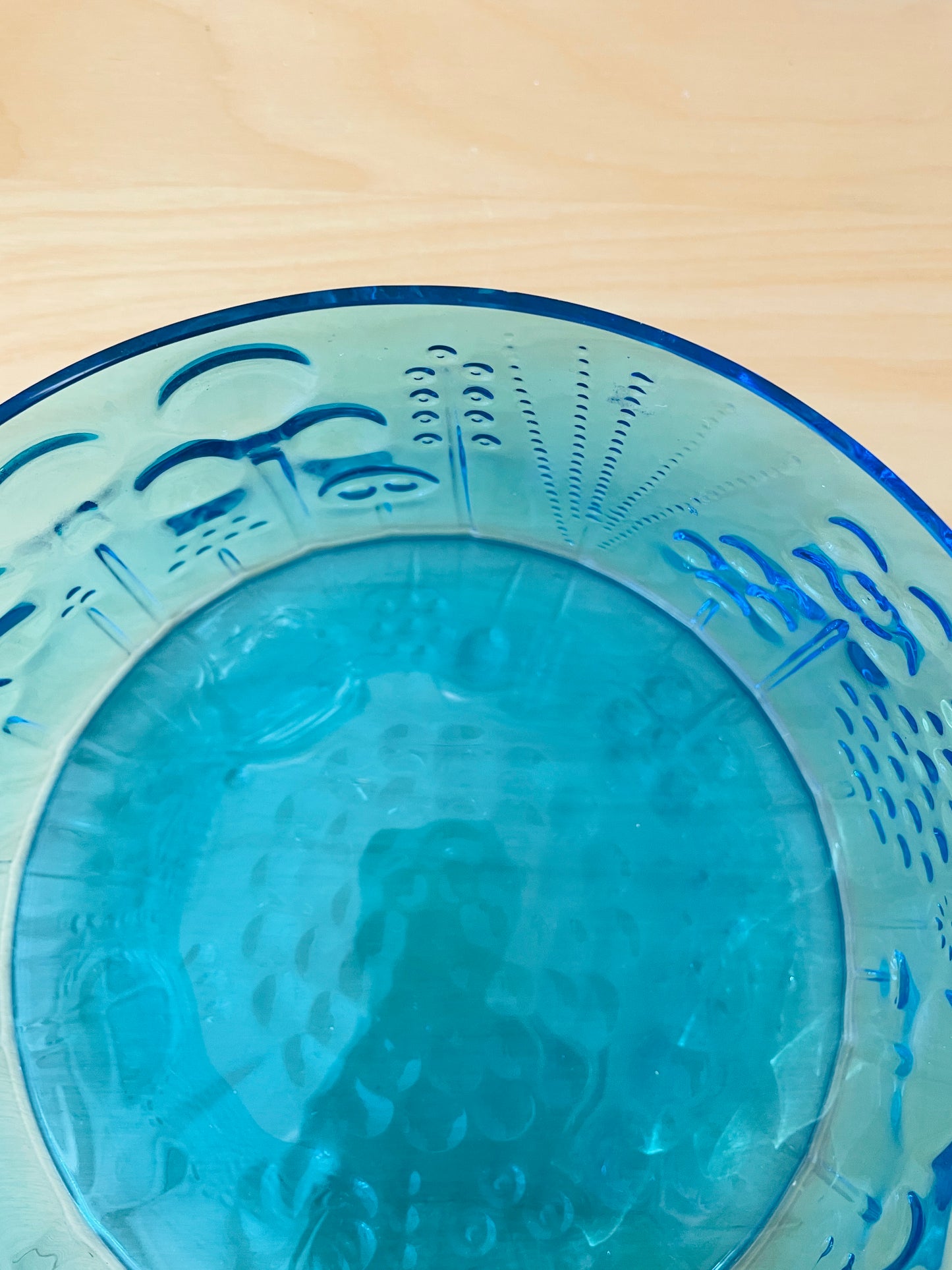Nuutajärvi / Oiva Toikka / Flora / Turquoise Blue / L-size