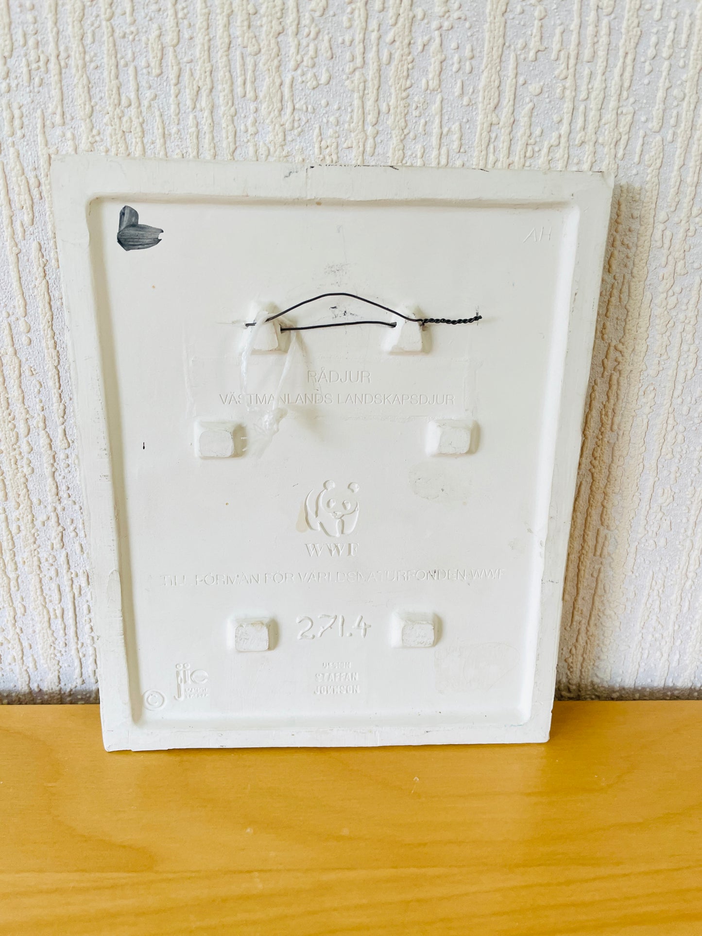 Jie Gantofta/Jie Gantofta/Ceramic Plaque/Rådjur/Capreolus