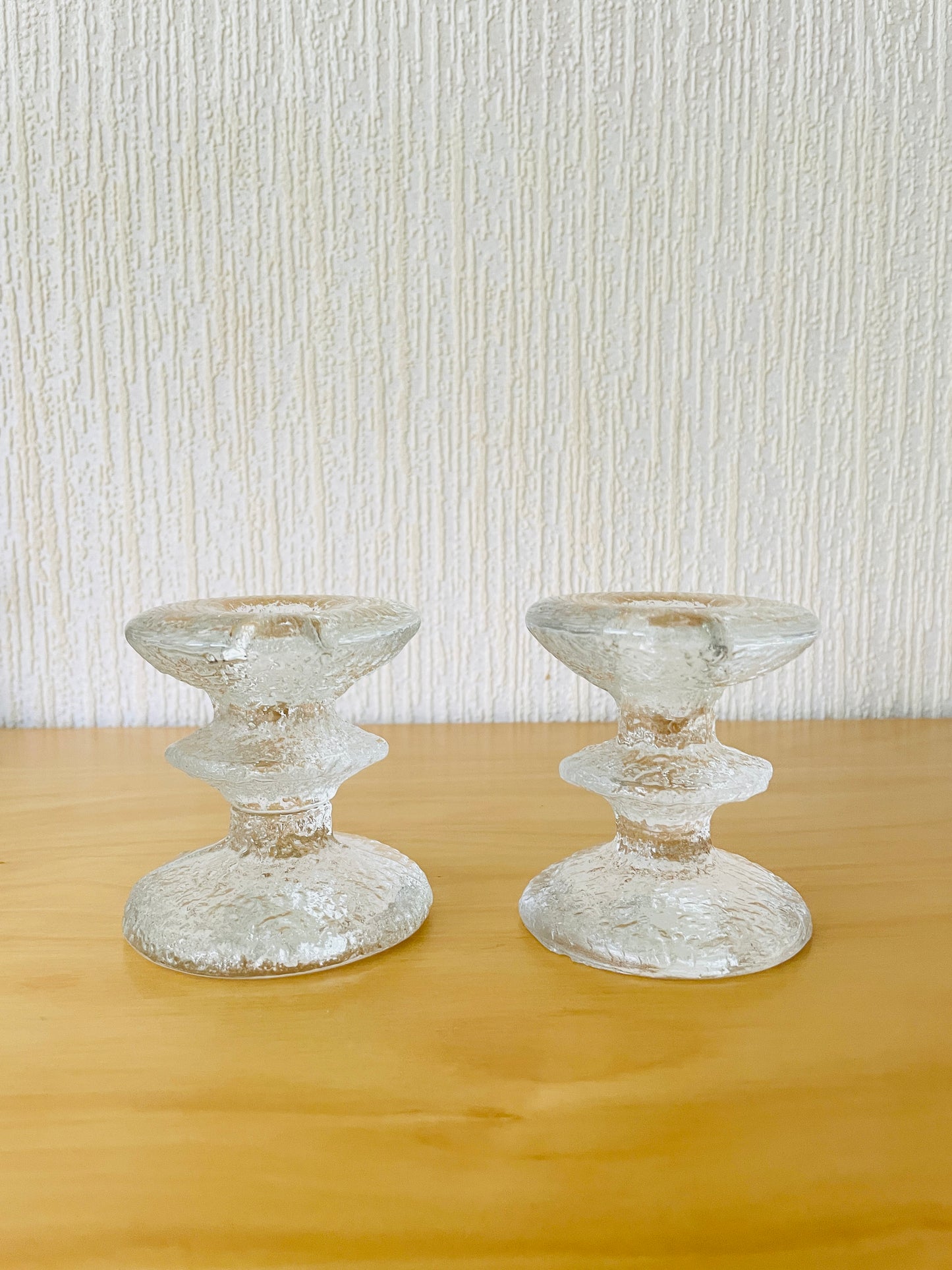 iittala/イッタラ/Festivo/ガラス/キャンドルスタンド/1連/8cm