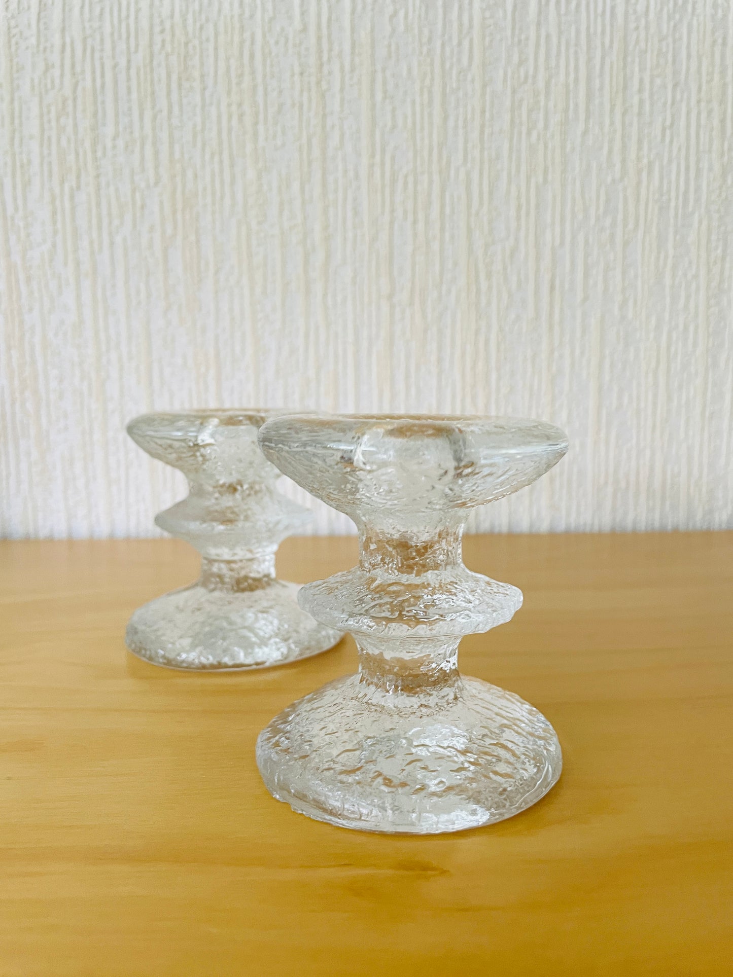 iittala/イッタラ/Festivo/ガラス/キャンドルスタンド/1連/8cm