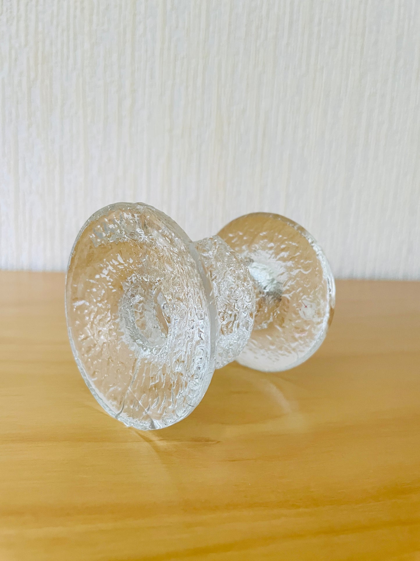 iittala/イッタラ/Festivo/ガラス/キャンドルスタンド/1連/8cm