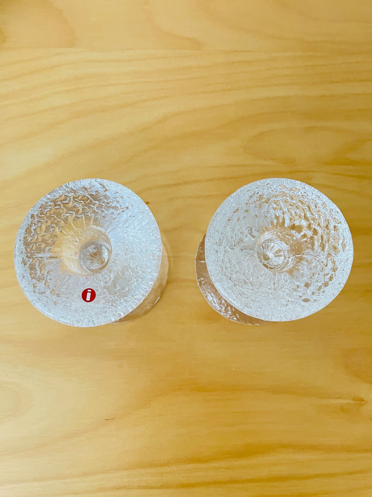 iittala/イッタラ/Festivo/ガラス/キャンドルスタンド/1連/8cm