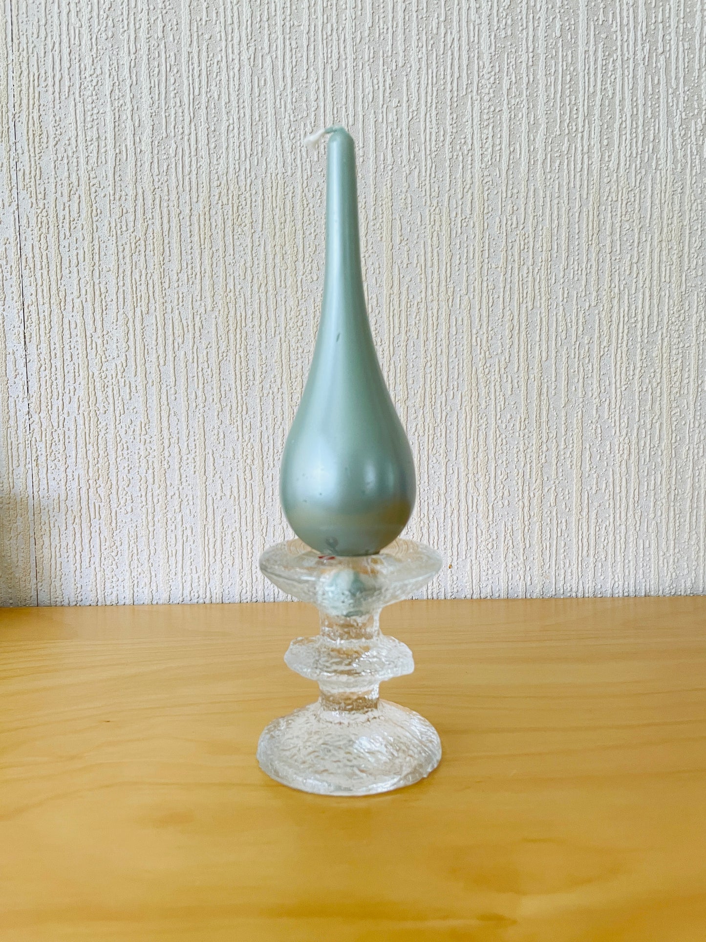 iittala/イッタラ/Festivo/ガラス/キャンドルスタンド/1連/8cm