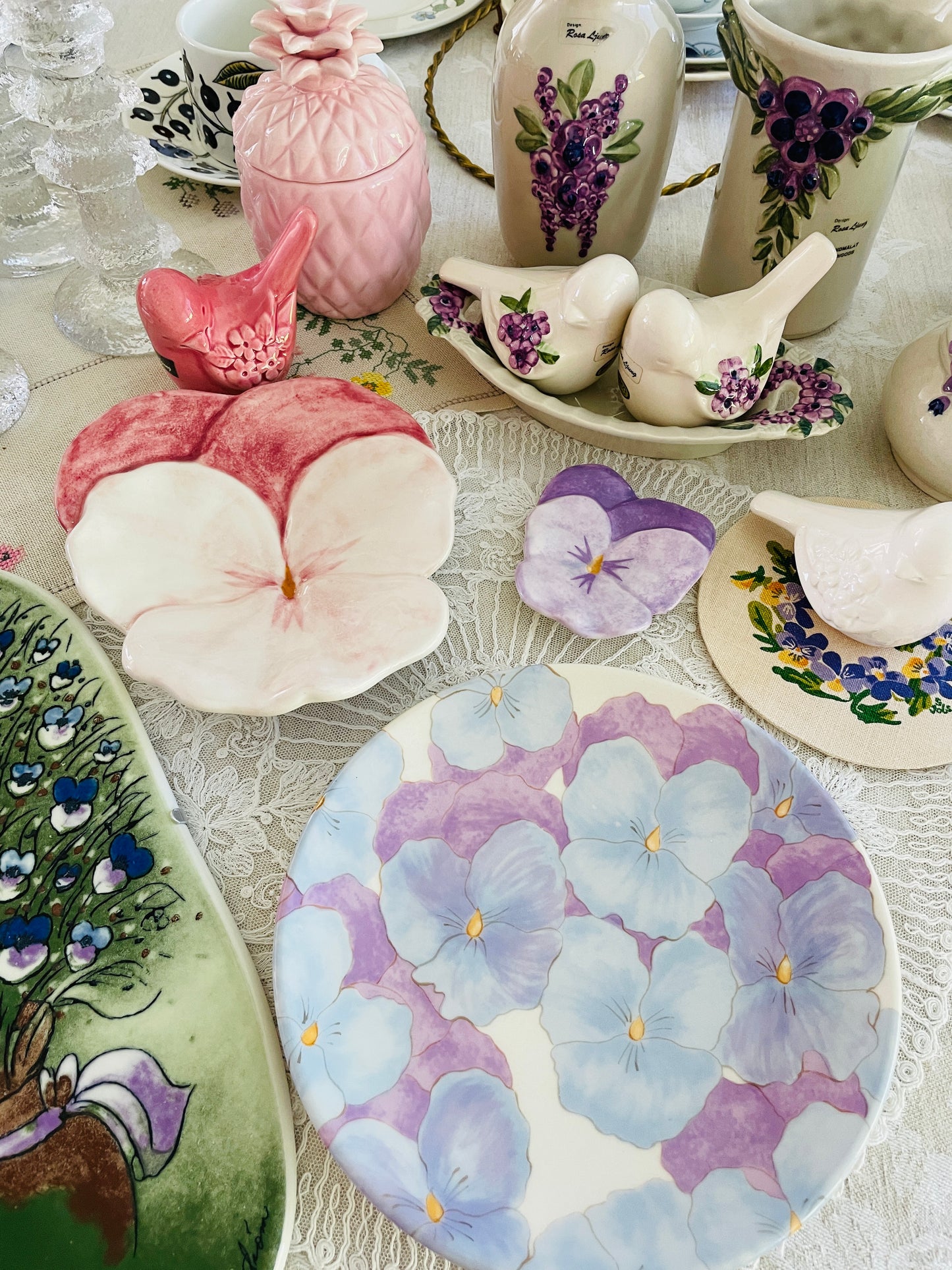 Svenskt Tenn/Svenskt Tenn/Viola small plate/purple