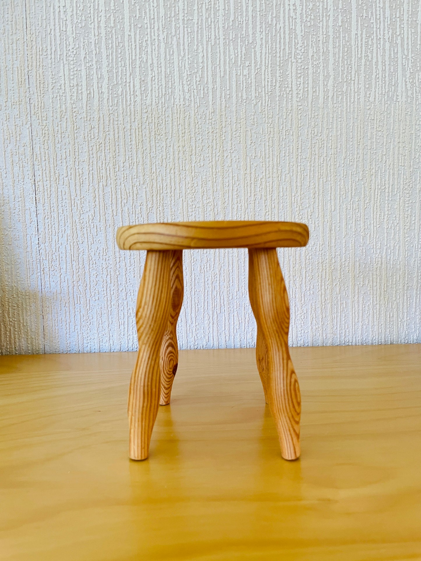 北欧手工芸/フラワーポットスタンド/木製/4本脚