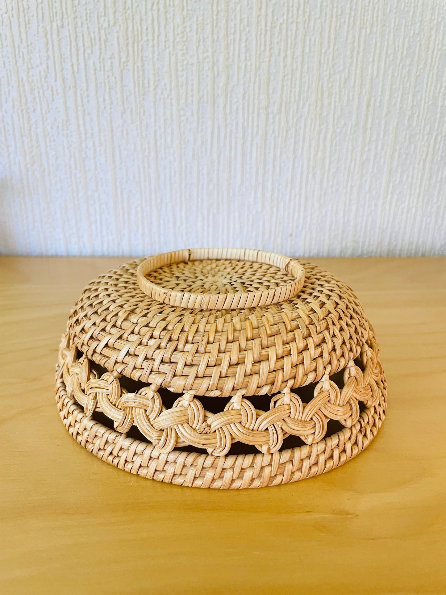 北スウエーデン伝統手工芸品/Sameslöjd Rotslöjd/サーミ伝統手工芸/Brödkorg/カゴ