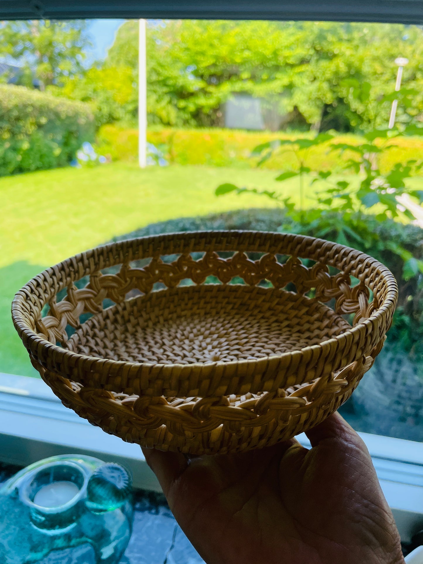 北スウエーデン伝統手工芸品/Sameslöjd Rotslöjd/サーミ伝統手工芸/Brödkorg/カゴ