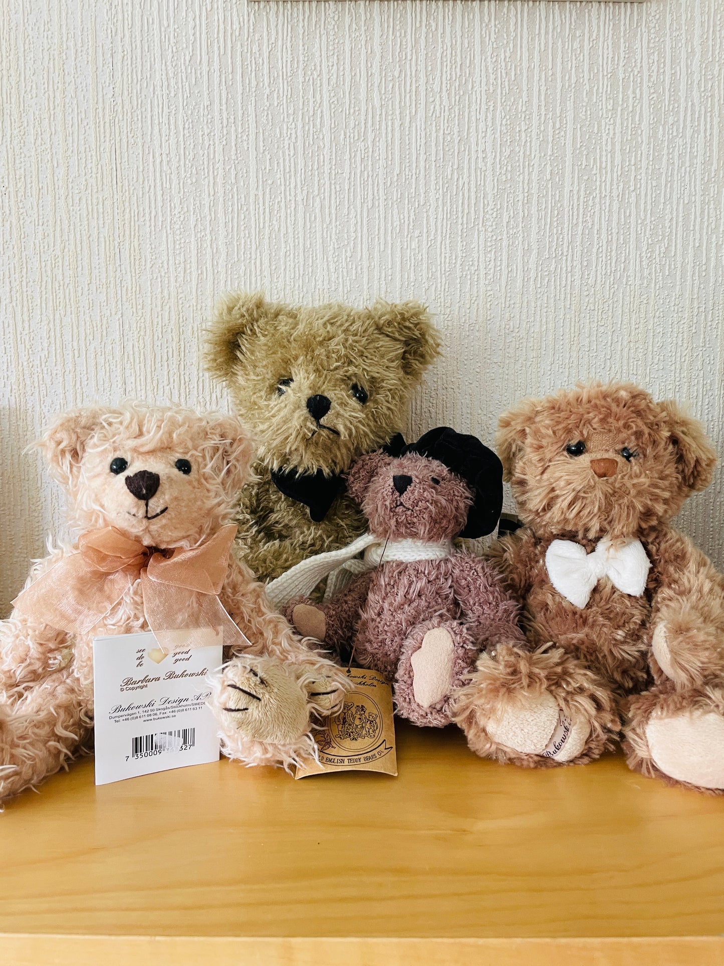 Bukowski/ブコウスキー/ヴィンテージ/ぬいぐるみ/クマのベスター君