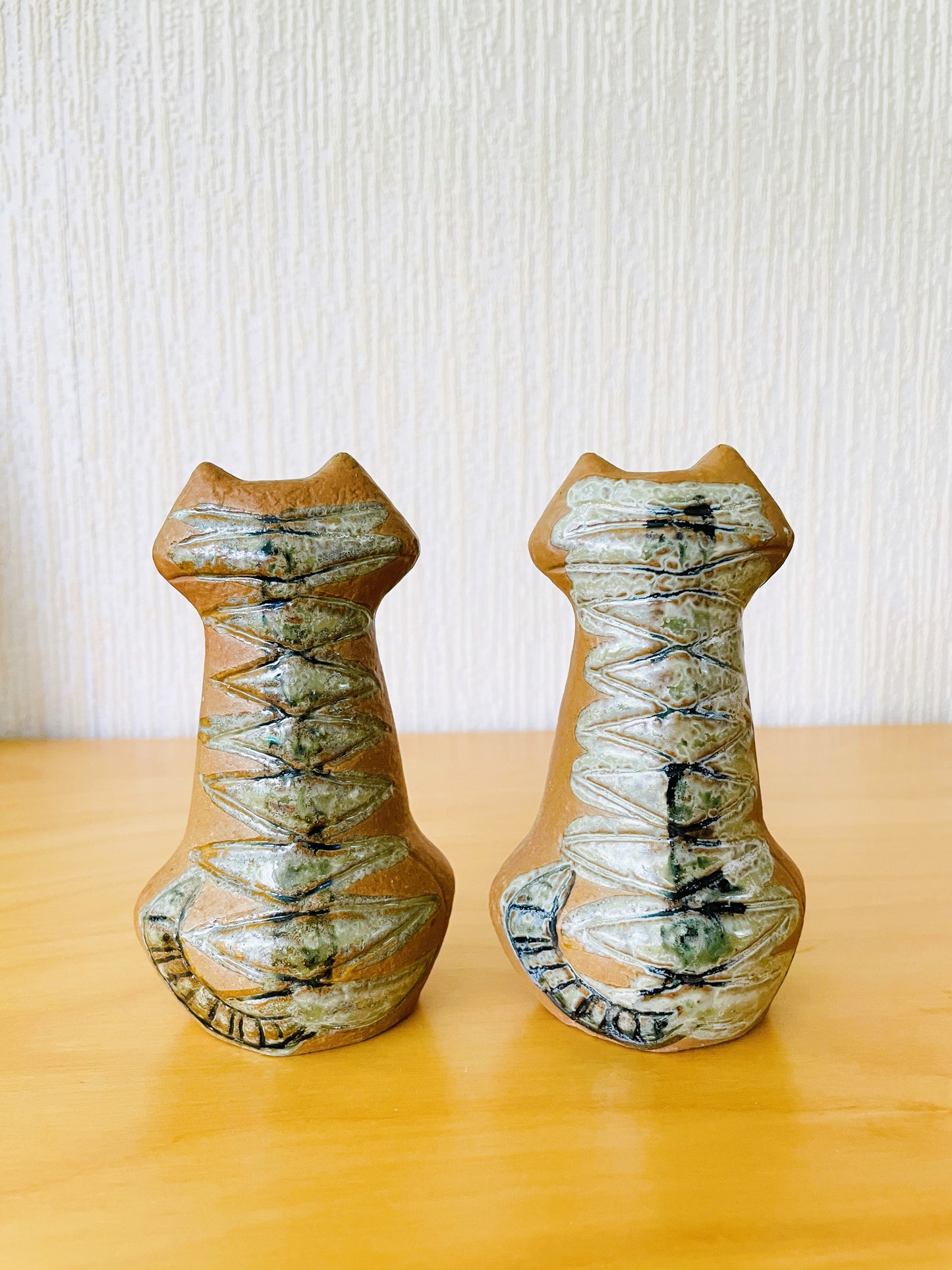 Gustavsberg/グスタフスベリ/Lisa Larson/リサラーソン/Lilla Zoo/小さな動物園座りネコ