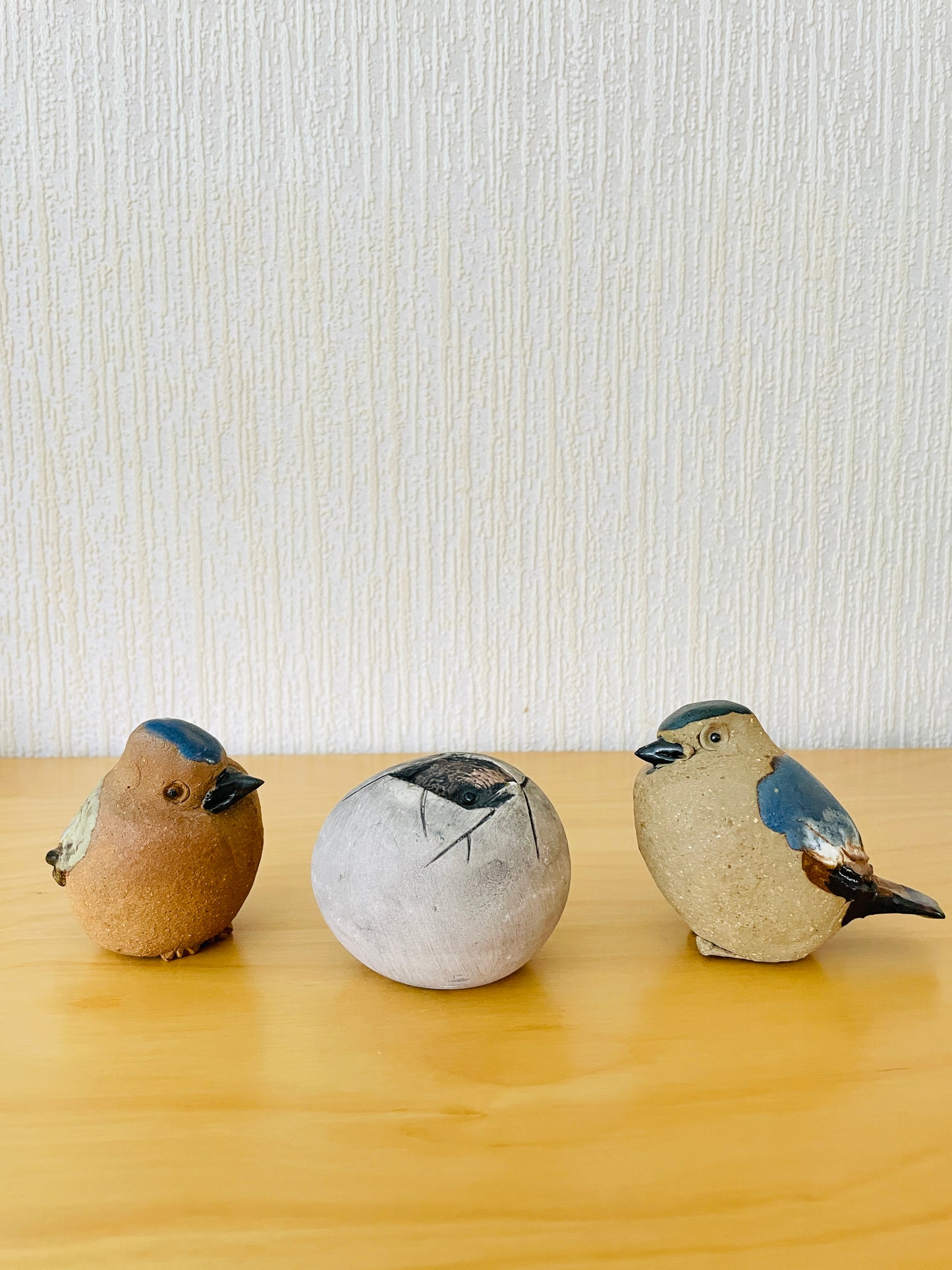 Komma Keramik/Gunnar Hansson/グンナ.ハンソン/鳥のオブジェ/シジュウカラ