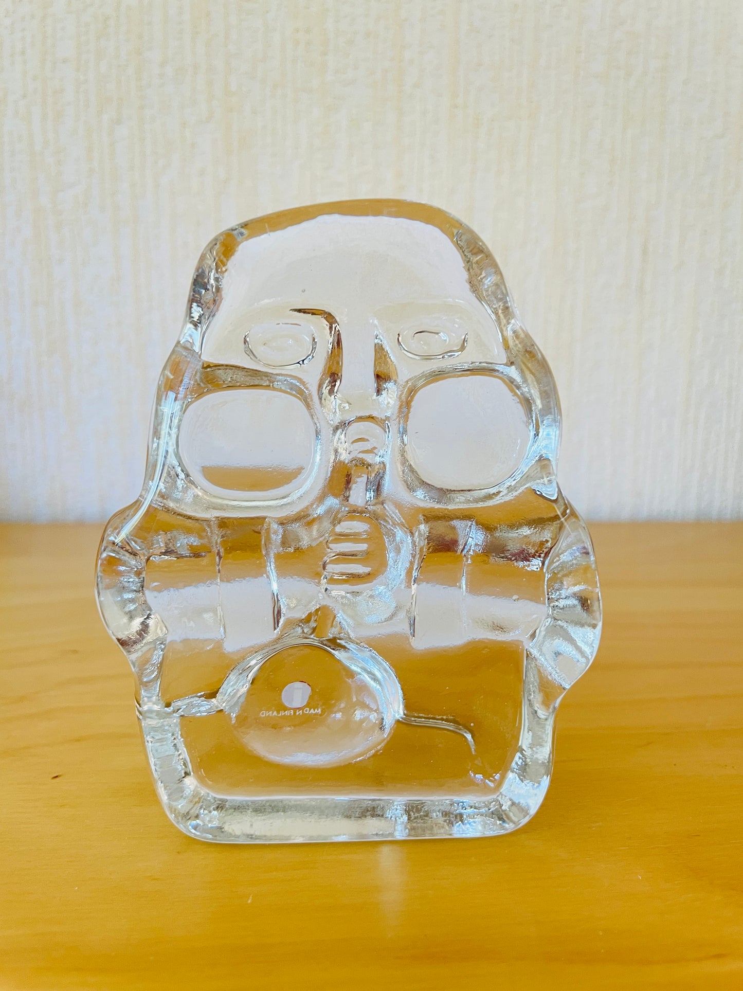 iittala/イッタラ/Jorma Vennola/ヨルマ.ベンノーラ/ガラス職人のオブジェ