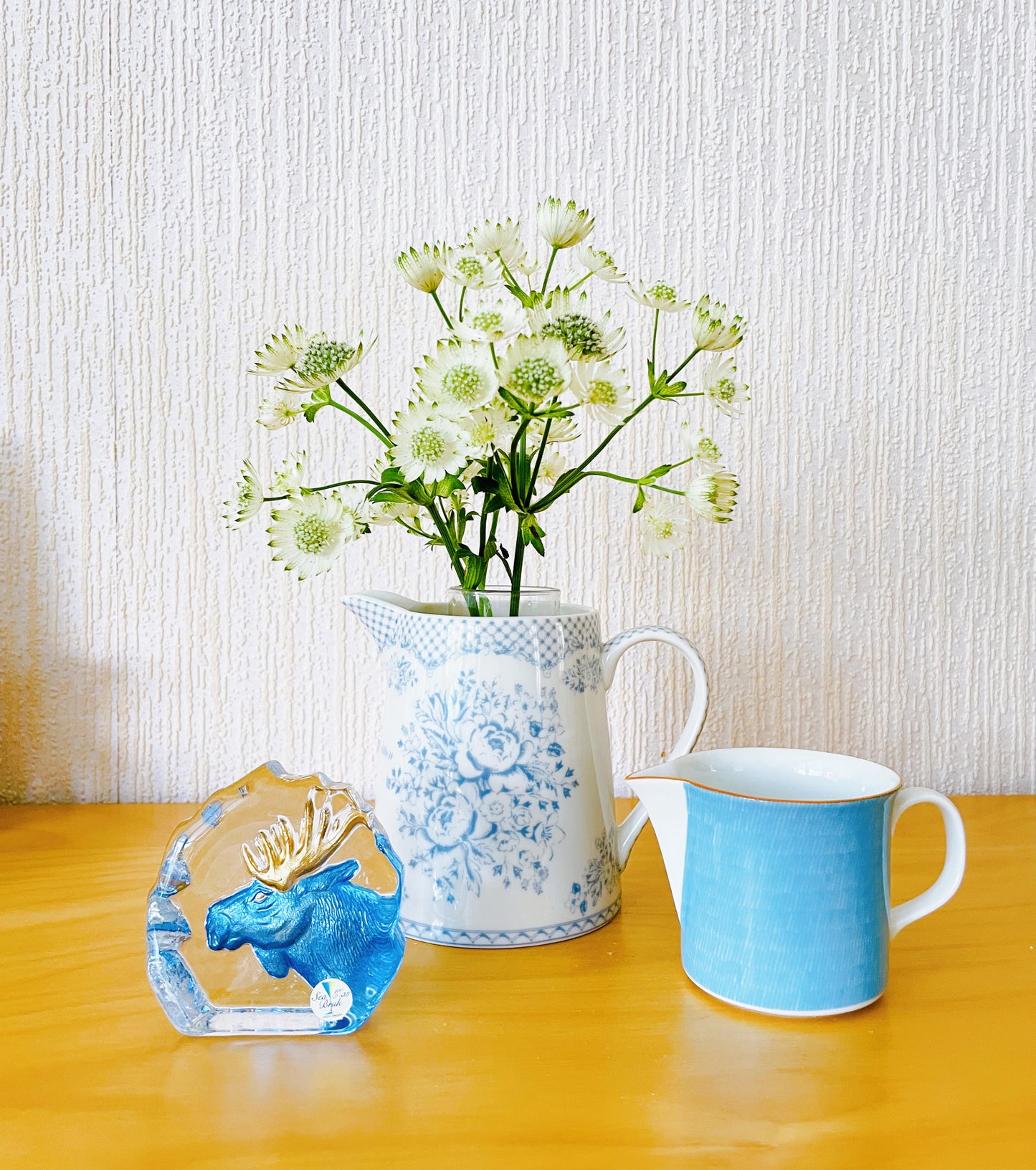 Greengate/グリーンゲート/Danmark/デンマーク/Stephanie/ステファニー/ジャグ/Dusty Blue/0,5L