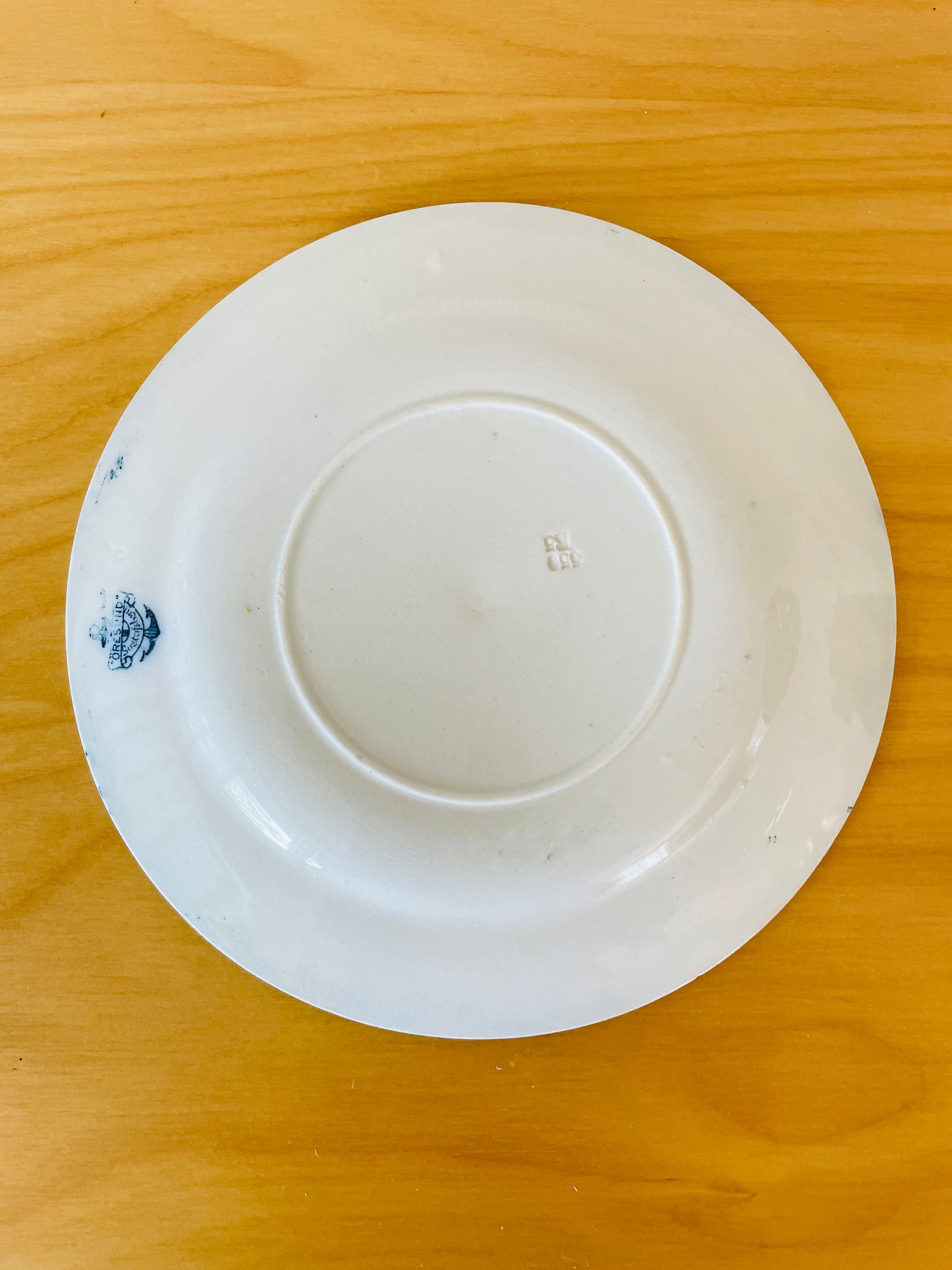 Old Gustavsberg/グスタフスベリ/Öresund/オーレスンド/プレート/18cm