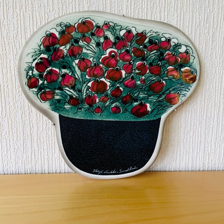 Arabia/アラビア/Helja Liukko-Sundström/陶板/薔薇の花束/大/31cm x 28cm