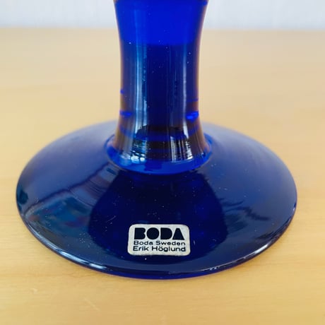 Boda/ボーダ/Erik Höglund/エリック.ヒューグルン/フラワーベース/ブルー/20cm