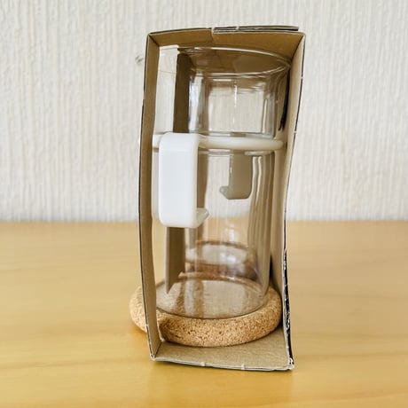 Bodum Denmark/ボードム デンマーク/コーヒーグラスセット/2個セット/ホワイトホルダー/新品未使用品