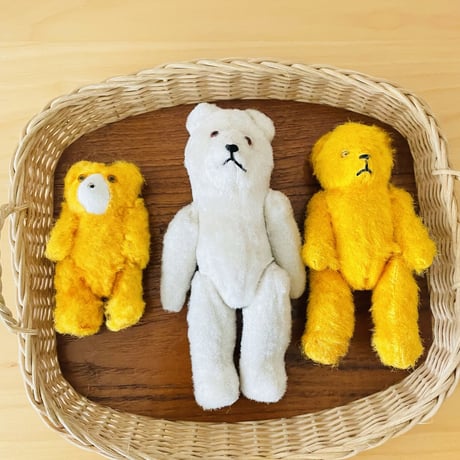 アンテイーク/ミニくまちゃん/Gul/イエロー/15cm