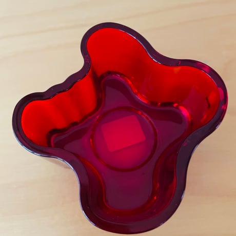 iittala/イッタラ/Aalto/アアルト/キャンドルホルダー/フレイミングレッド
