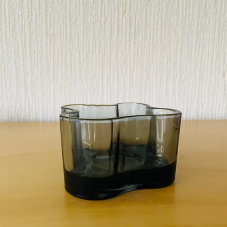 iittala/イッタラ/Alvar Aalto/アルヴァ.アアルト/キャンドルホルダー/グレー