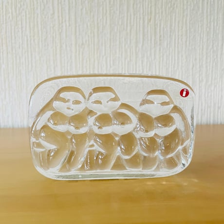 iittala/イッタラ/Jorma Vennola/ヨルマ.ベンノーラ/ハンドメイドガラスのオブジェ/サウナ