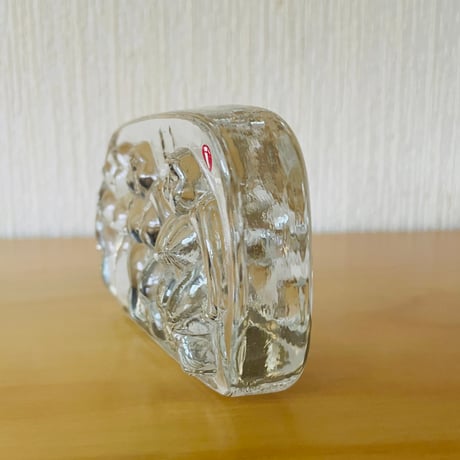 iittala/イッタラ/Jorma Vennola/ヨルマ.ベンノーラ/ハンドメイドガラスのオブジェ/サウナ