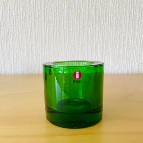 iittala/イッタラ/Kivi/キビ/キャンドルホルダー/グリーン