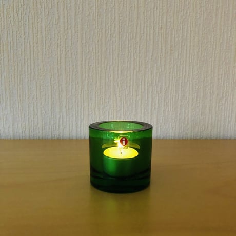 iittala/イッタラ/Kivi/キビ/キャンドルホルダー/グリーン