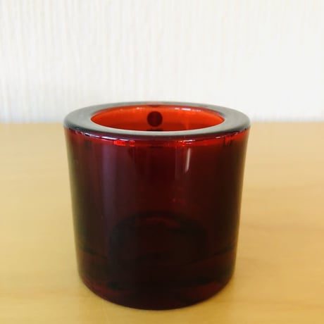 iittala/イッタラ/Kivi/キビ/キャンドルホルダー/クランベリー/新品未使用品