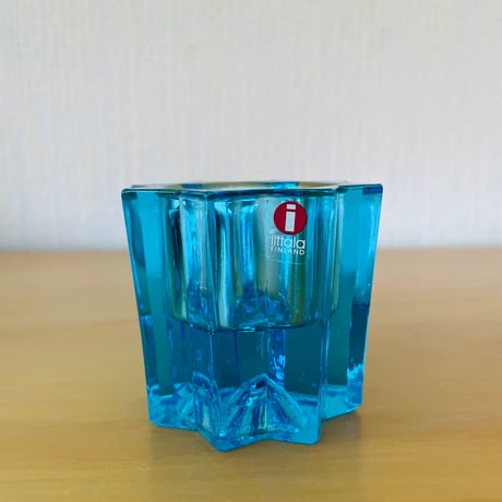 iittala/イッタラ/Tähti/テーフティ/Kerttu Nurminen/ケルトゥ.ヌミネン/キャンドルホルダー/ライトブルー