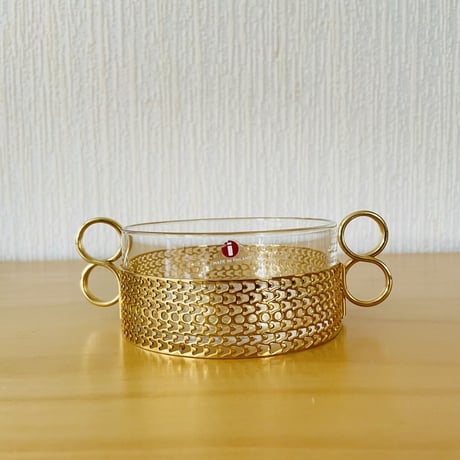 iittala /イッタラ/Tsaikka/ツアイカ/シュガーボウル/ゴールド