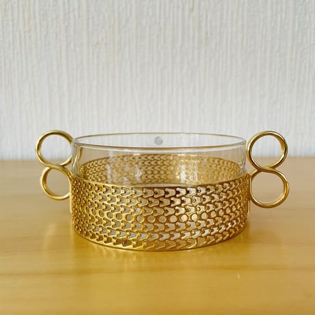 iittala /イッタラ/Tsaikka/ツアイカ/シュガーボウル/ゴールド