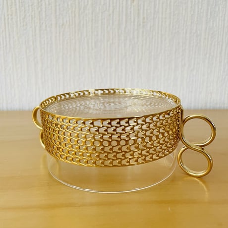 iittala /イッタラ/Tsaikka/ツアイカ/シュガーボウル/ゴールド