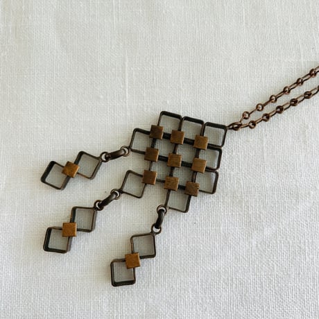 北欧ヴィンテージアクセサリー/ペンダントネックレス/ブロンズ製