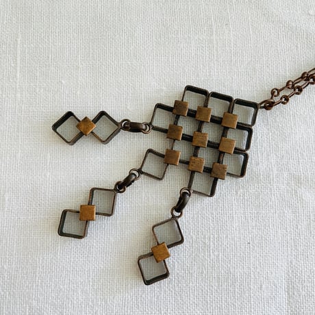 北欧ヴィンテージアクセサリー/ペンダントネックレス/ブロンズ製