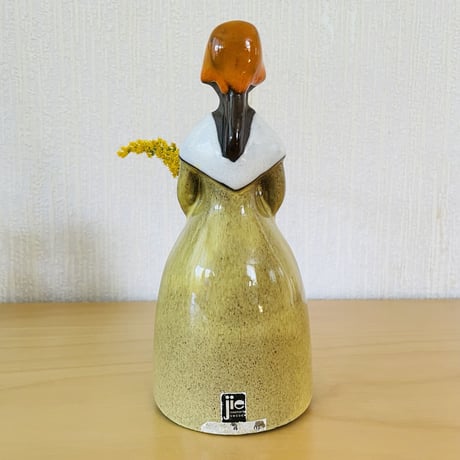 Jie Gantofta/ジィガントフタ/フラワーガール/オレンジに黄色のドレス/19cm