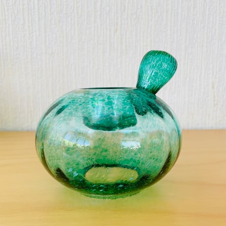 Kosta Boda/コスタ. ボーダ/Gunnel Sahlin/グンネル.サリーン/ハンドメイドガラスのオブジェ/サボテン/キャンドルスタンド