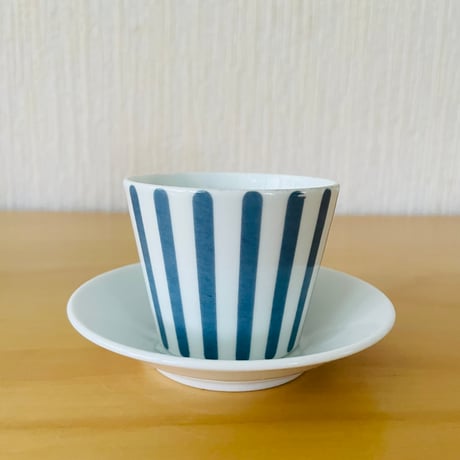 Melitta/メリタ/ヴィンテージ/Zürich/チューリッヒ/エスプレッソカップ&ソーサー/ブルー