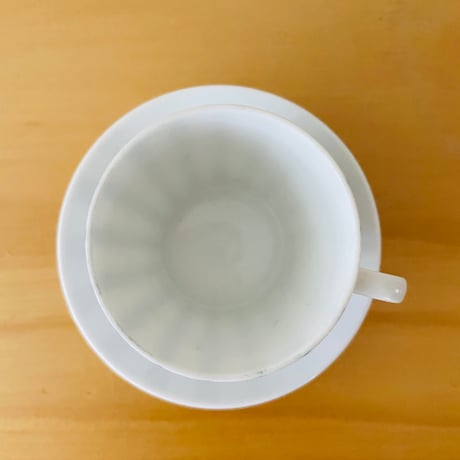 Melitta/メリタ/ヴィンテージ/Zürich/チューリッヒ/エスプレッソカップ&ソーサー/ブルー