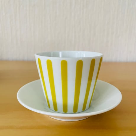 Melitta/メリタ/ヴィンテージ/Zürich/チューリッヒ/エスプレッソカップ&ソーサー/イエロー