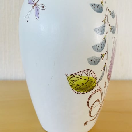 Rörstrand/ロールストランド/Blomster/花/ハンドペイント/フラワーベース