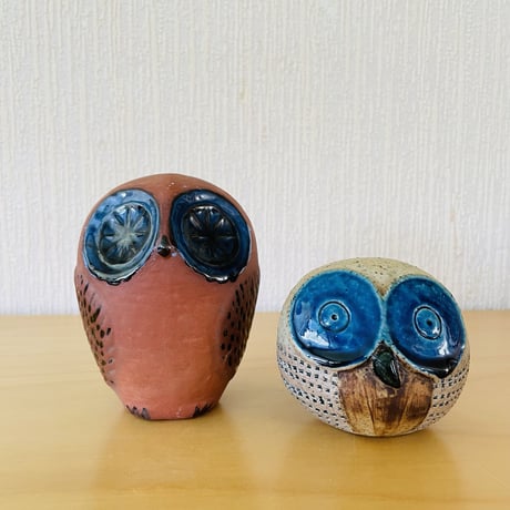 Rörstrand/ロールストランド/Inger Persson/インギャ.パーソン/フクロウの貯金箱