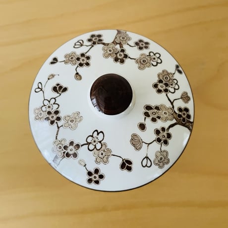 Rörstrand/ロールストランド/Japonica/ジャポニカ/シュガーポット/蓋つき