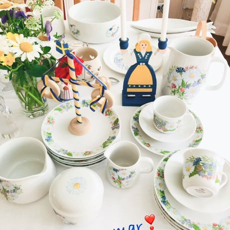Rörstrand/ロールストランド/Midsommar/ミッドサマー/プレート/17,5cm