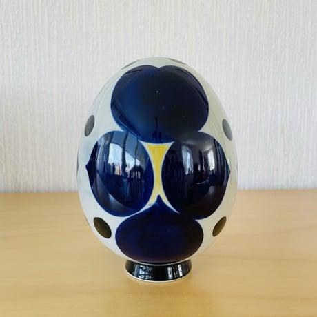 Rörstrand/ロールストランド/Sylvia Leuchovius/シルヴィアレウショヴィウス/アトリエメイド/たまご型オブジェ/中サイズ